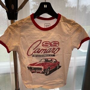 Cotton crop top. Never been worn.